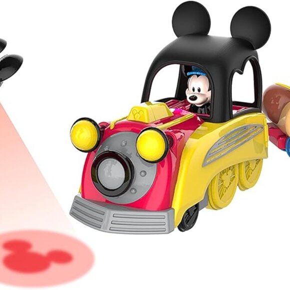 RARE Disney Junior Mickey Mouse Funhouse Light the Way Train, Musical Train GIFT - Picture 5 of 5